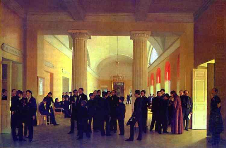 In The Hall Of The Law College, Sergey Zaryanko